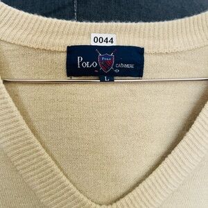Polo by Ralph Lauren Men's V-Neck Cashmere Sweater